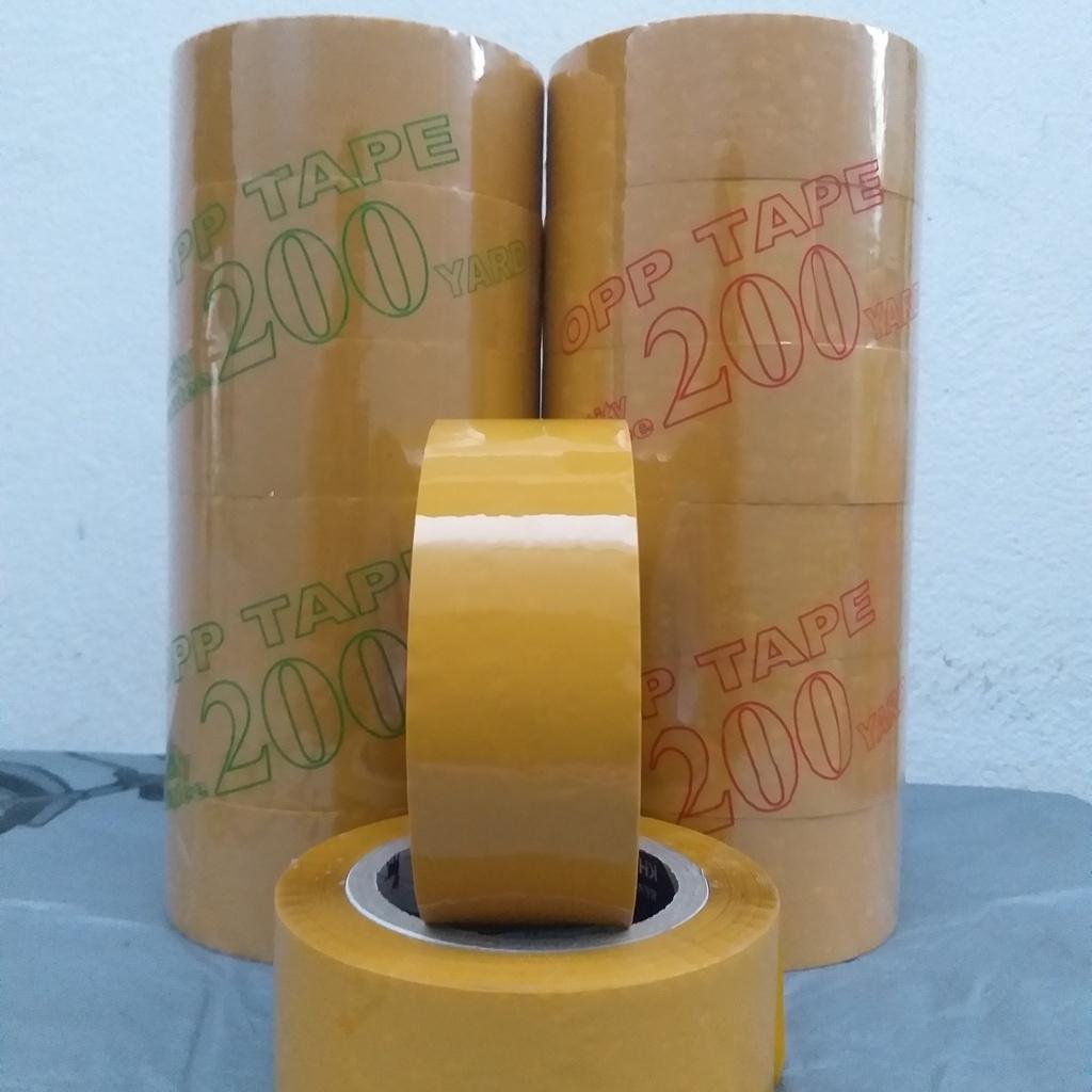 BĂNG KEO TRONG/ĐỤC 200 YARD 1 CÂY 6 CUỘN - BKD200