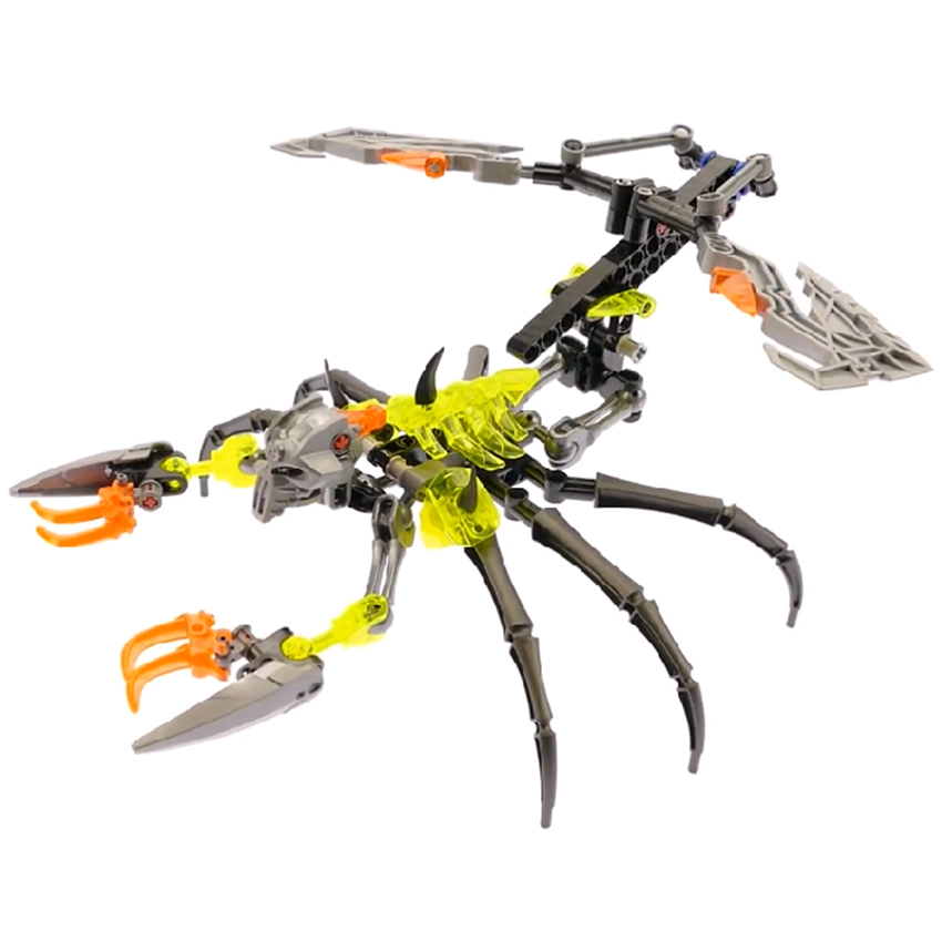 Mô hình Bionicle 710-4 Skull Scorpio 107 PCS - Ráp hình theo mẫu Lego