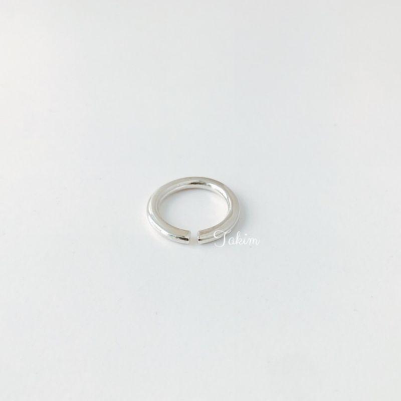 Nhẫn hở bạc đặc 999 YN JEWELRY