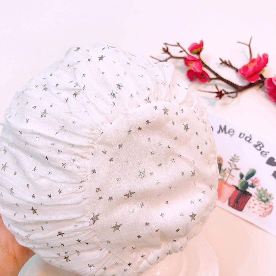 Mũ tiểu thư cho bé - đũi trơn