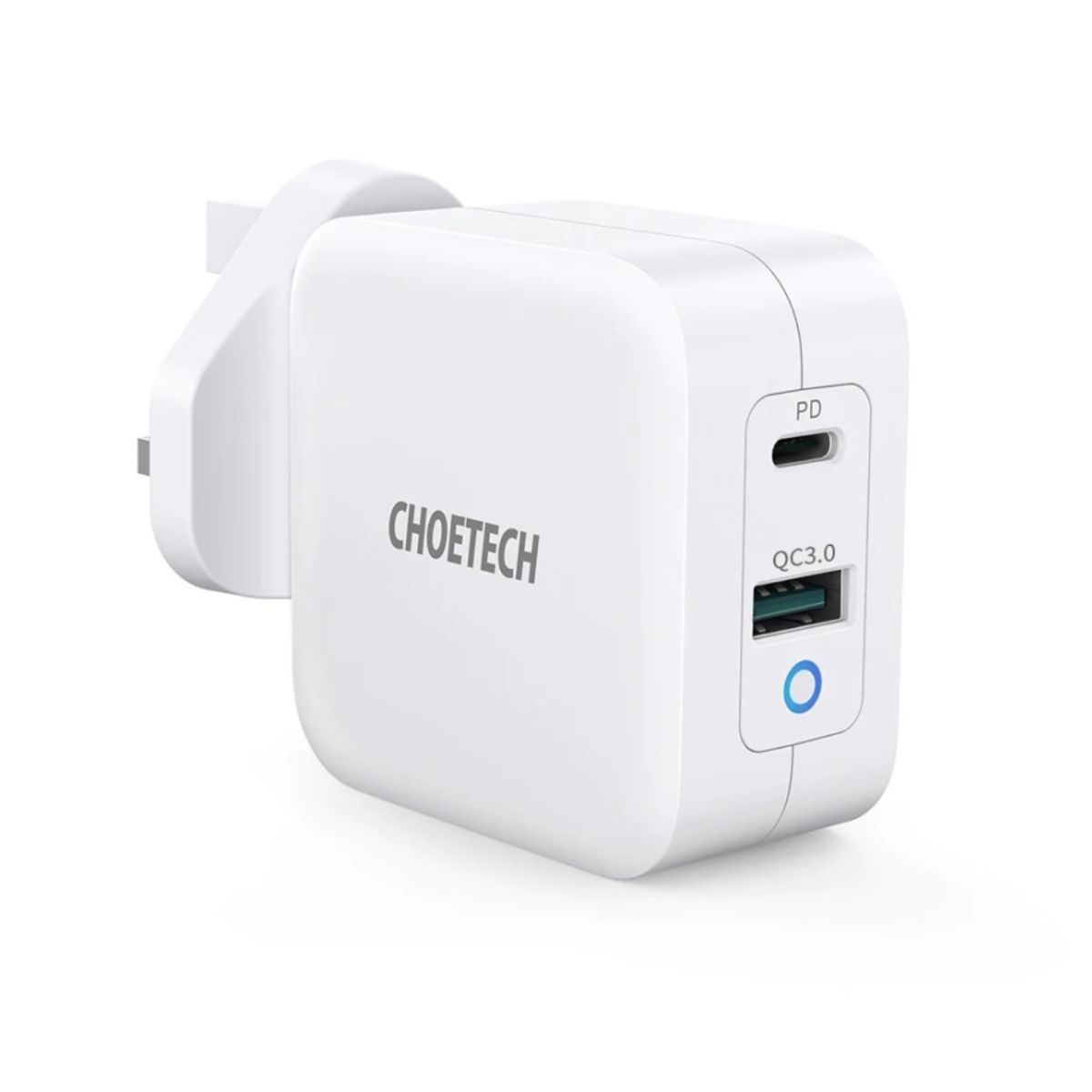 Củ sạc nhanh CHOETECH PD8002 65W GAN 2 cổng – Hàng chính hãng