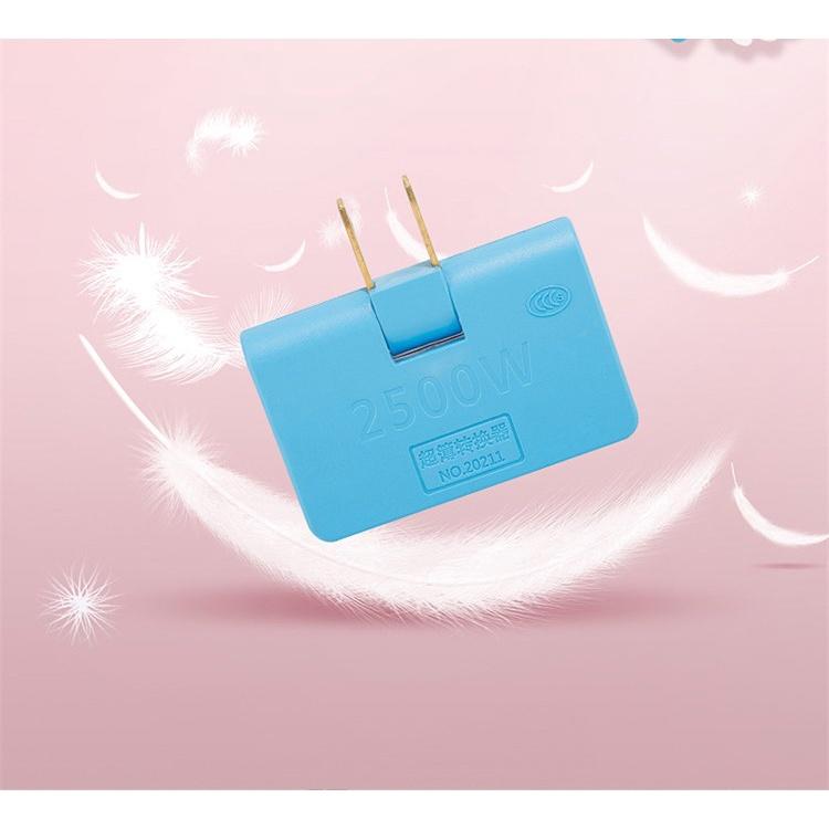 Bộ Chia Ổ Cắm Điện Dẹp 1 Ra 3 Mở Rộng Ổ Cắm Công Suất 2500W Xoay 180 Độ Đa Năng