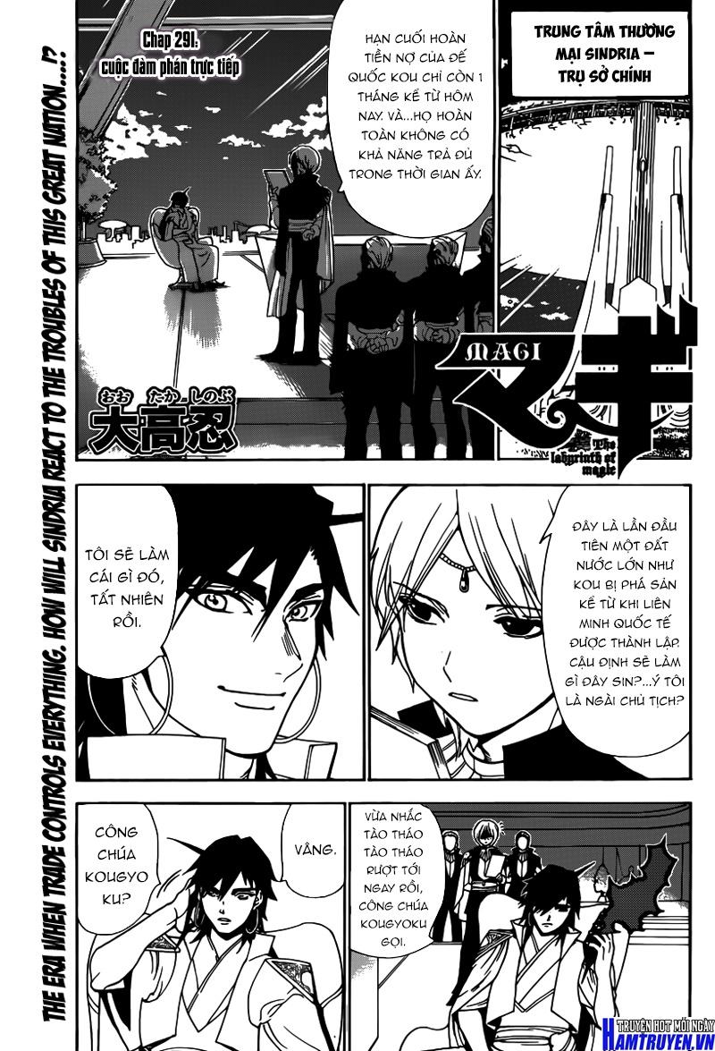 magi - the labyrinth of magic chapter 291 1