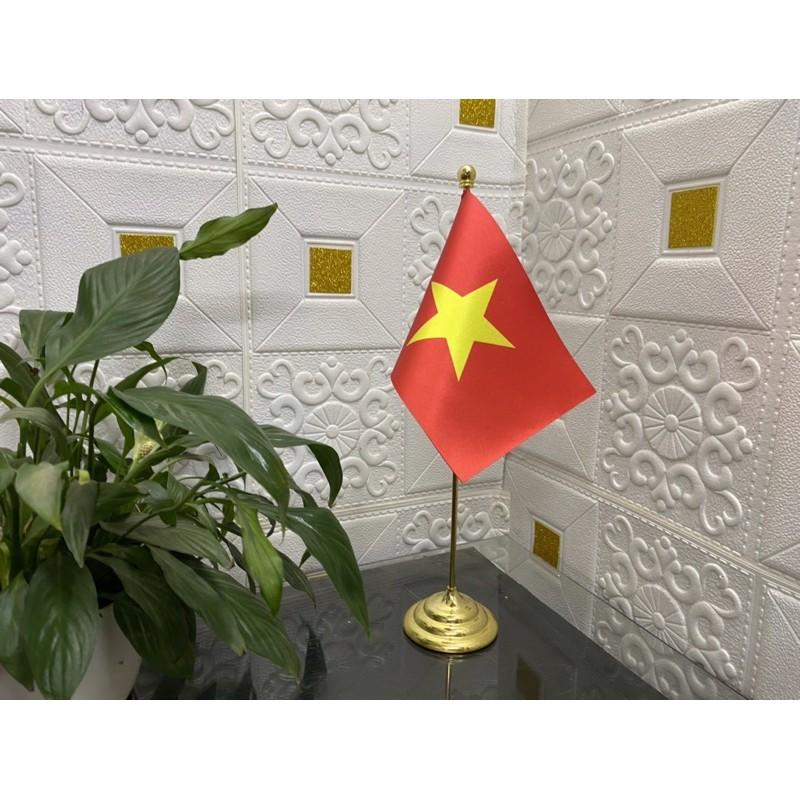 Cờ để bàn đế đơn