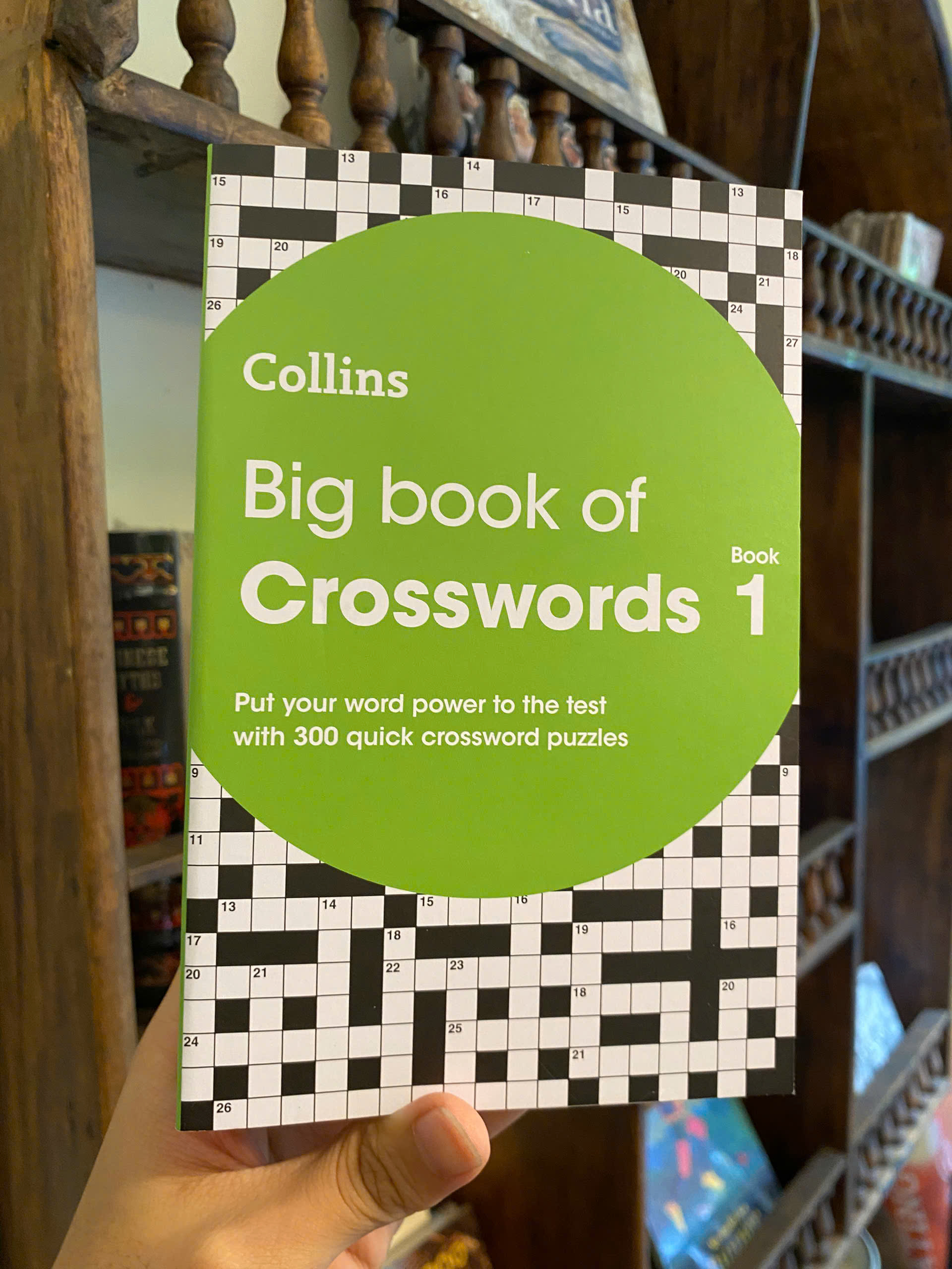 Sách - Collins Big Book of Crosswords Book 1: 300 puzzles | Games English Book / Ngoại văn Nhập khẩu