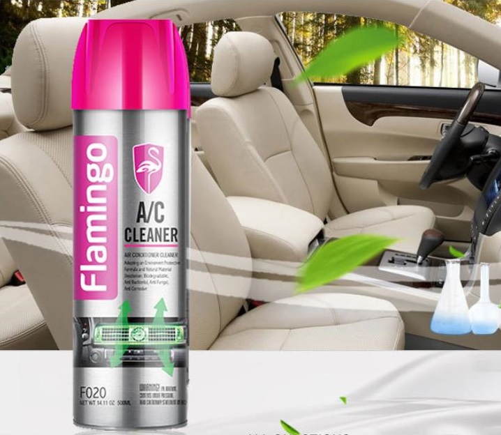 Bình Xịt Vệ Sinh Điều Hòa Ô Tô Flamingo Car Care F020