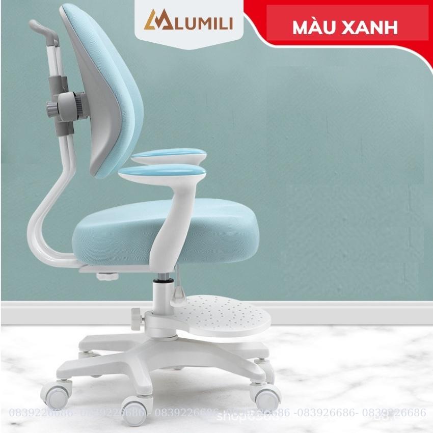 Bộ ghế chống gù thông minh cho học sinh LUMILI M5 tạo tư thế ngồi đúng bảo vệ cột sống