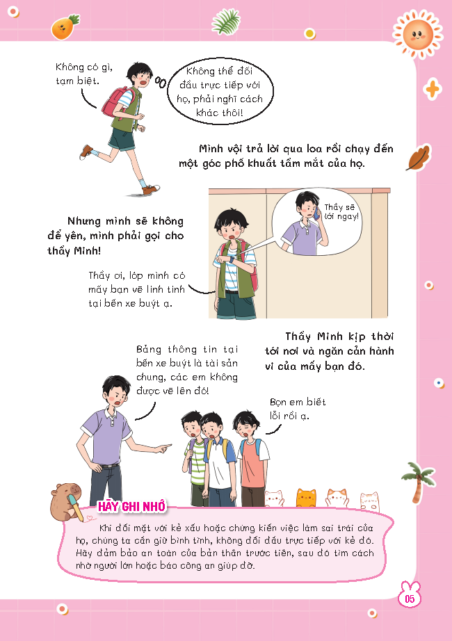 Sách - Cẩm Nang An Toàn Tự Bảo Vệ Dành Cho Bé Trai - Con Trai À! Tự Bảo Vệ Bản Thân Mình Là Tốt Nhất