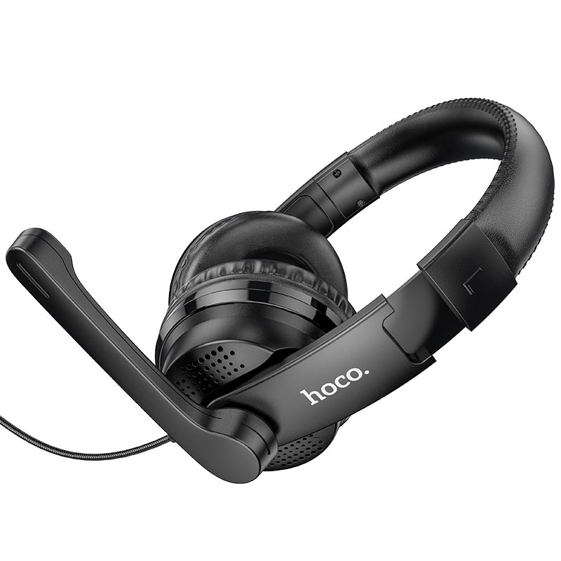 Tai nghe headphone gaming Hoco v103 - tai nghe chụp tai over ear cho điện thoại và máy tính - hàng chính hãng