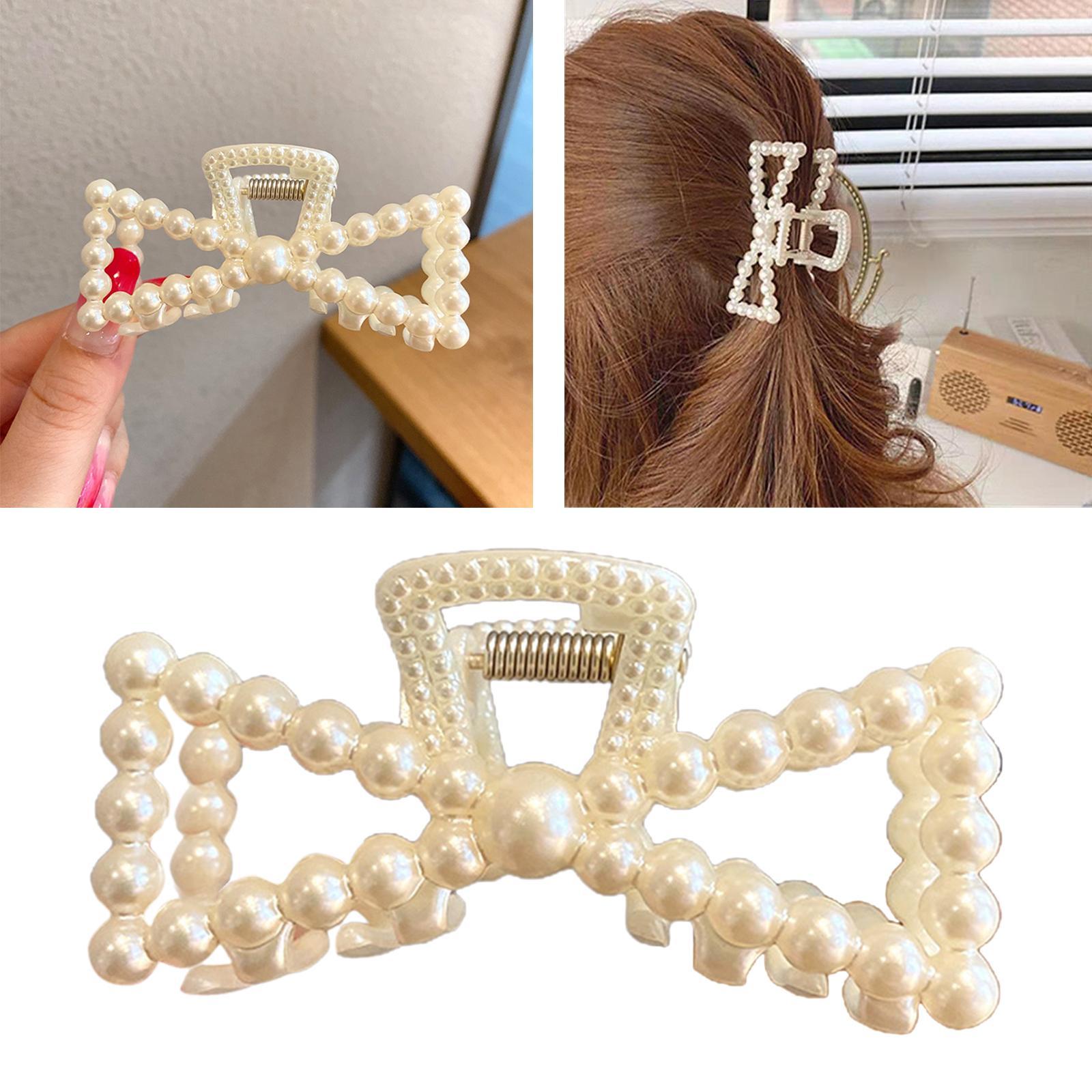 Korean Hair  Pearl Women Decorative Hairclips Wedding