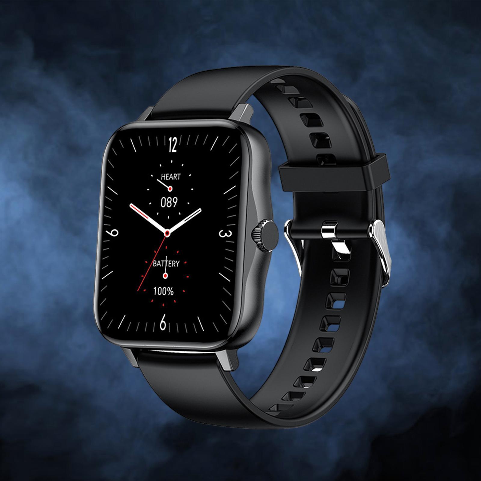 M5 Smart Watch Bluetooth Call Pedometer IP68 Waterproof Fitness Black