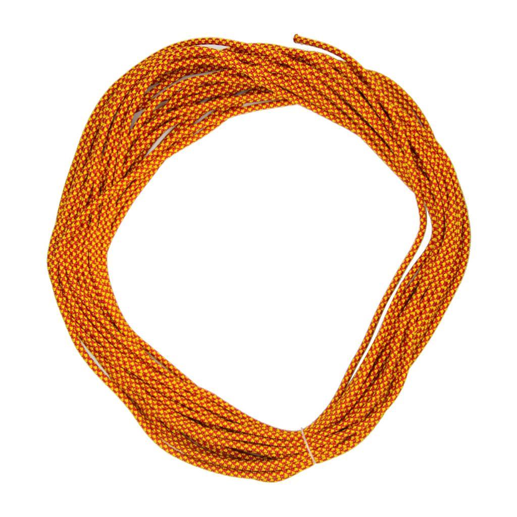 Safety Climbing Auxiliary Rope Knotting Static Cord For Rescue Hiking