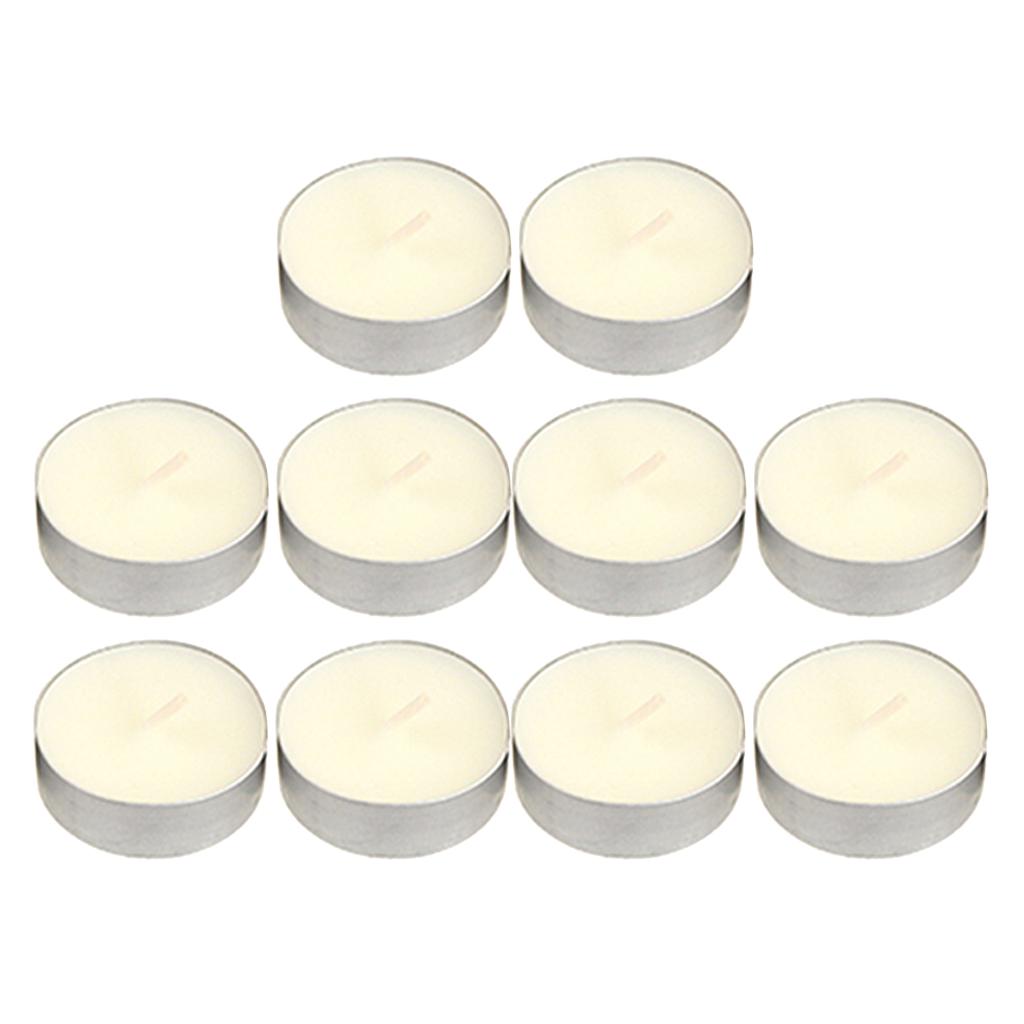 10 Chiếc Nến Tròn Không Khói Cho Bữa Tiệc Sinh Nhật 3,5x1cm