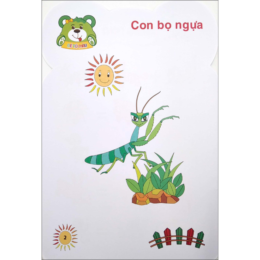 Bé tô màu - Thế giới côn trùng