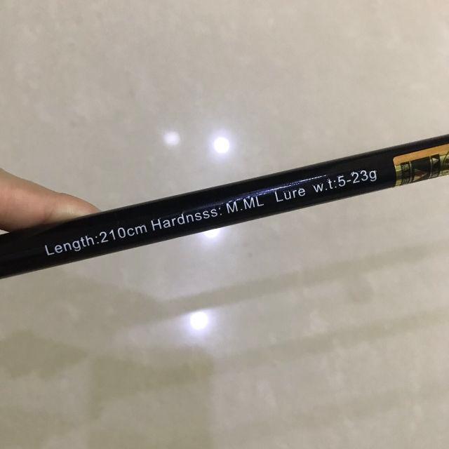 Cần lure 2 ngọn m ml 1m8 2m1 2m4