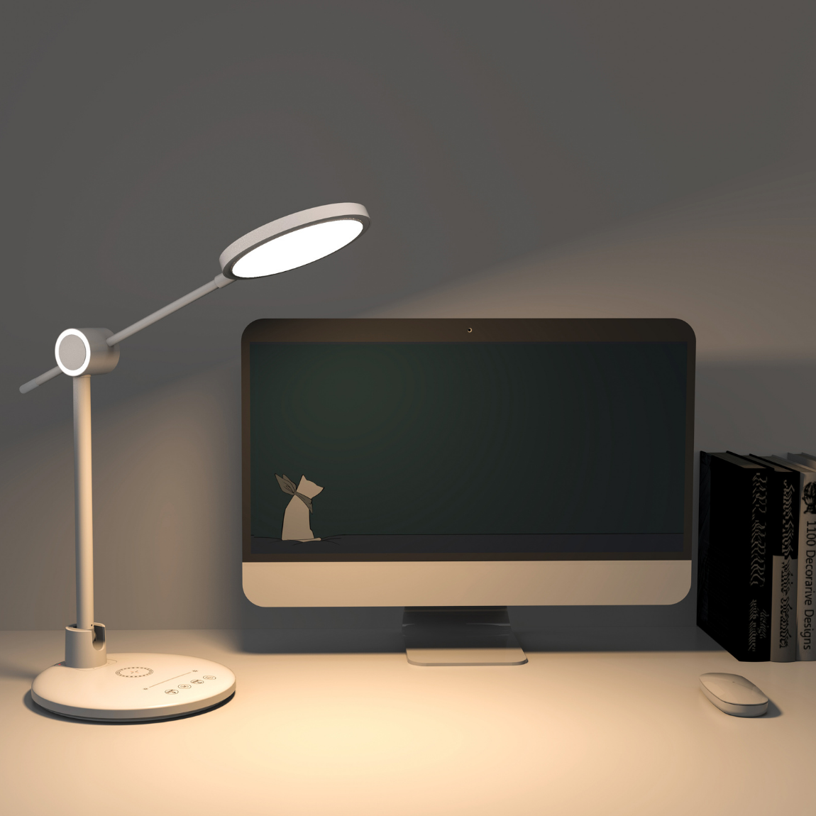 Đèn Bàn Học LED RG0 Tamayoko 3 Chế Độ Ánh Sáng Bảo Vệ Mắt Chống Cận Thị Không Phát Xạ Ánh Sáng Xanh Model TB-55S/SW