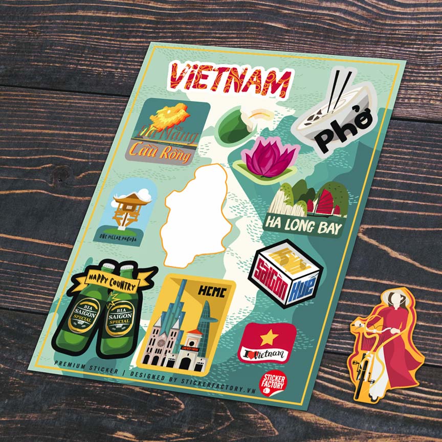 Hình dán cao cấp - Premium Sticker - Việt Nam