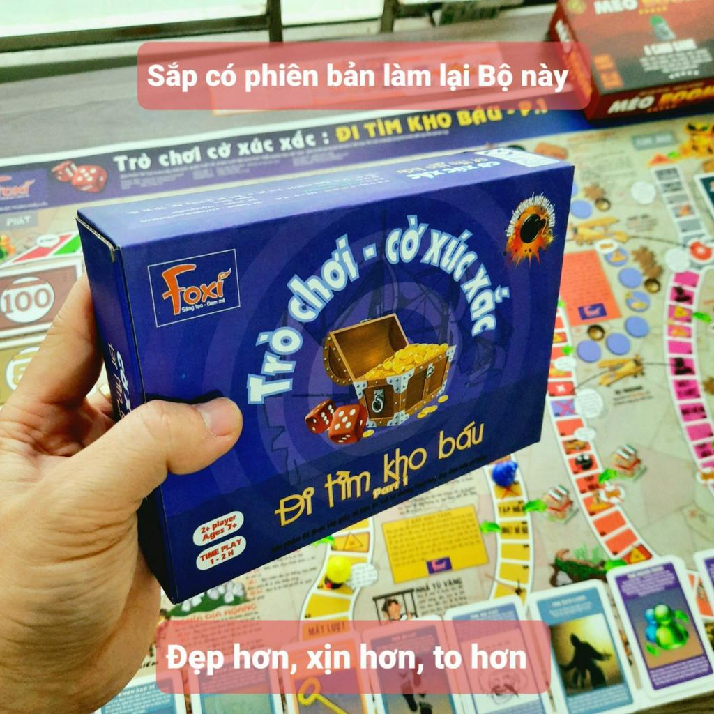 Đồ Chơi Board Game - Đi Tìm Kho Báu Phần 1 - Foxi