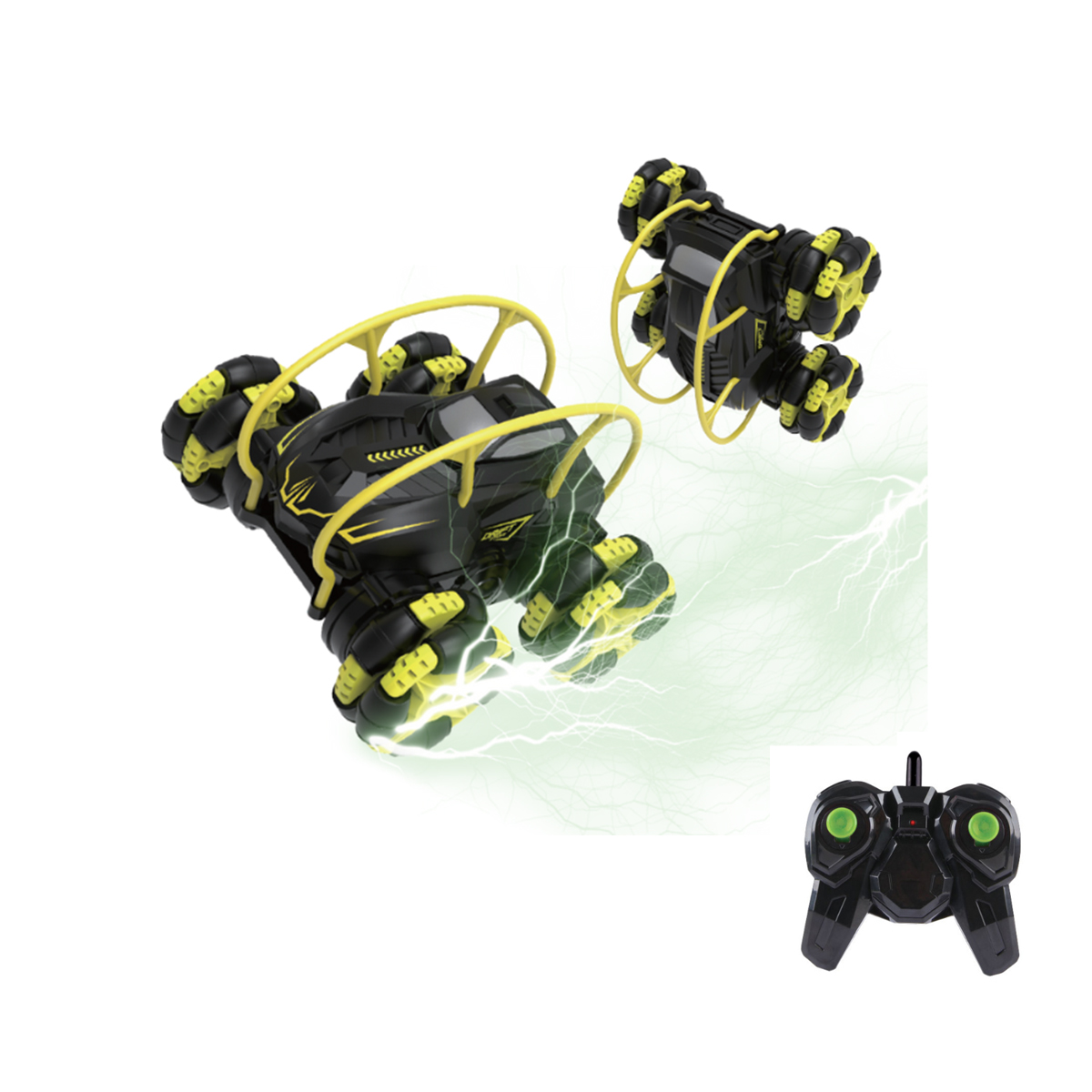 Đồ Chơi Siêu Xe Biểu Diễn Storm Rush Điều Khiển Từ Xa (Vàng) VECTO VT619/YL