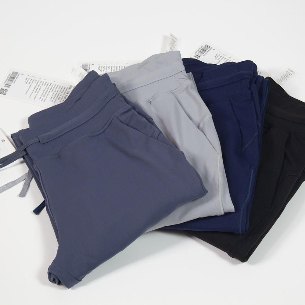 Lulu Yoga chạy bộ quần Phụ nữ Veo cao Thể lực Chống quần legging với Pockets Thể thao Quần thể thao co giãn Color: Turmeric Size: M-4