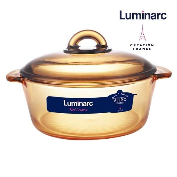 Nồi Thủy Tinh Luminarc Amberline Granite 1.5L - N9626M