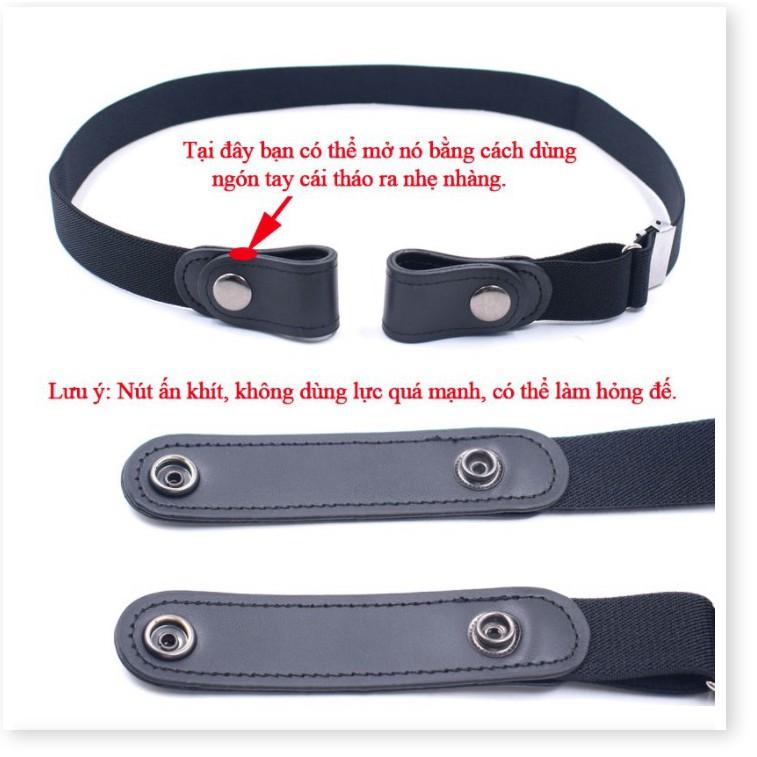 Thắt lưng co giãn điều chỉnh vận động tự do unisex