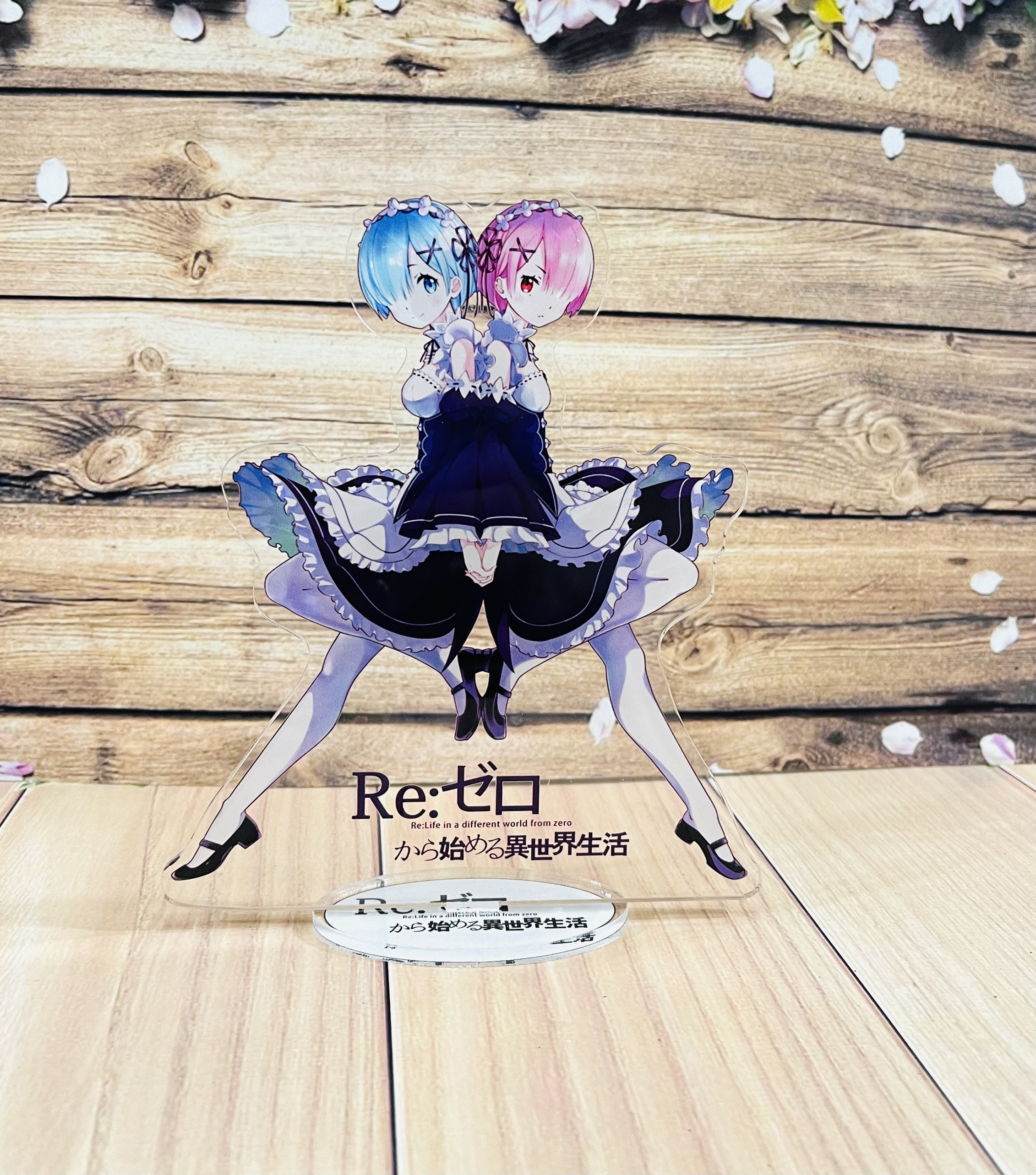 Standee Re:Zero mô hình mica trong nhiều mẫu