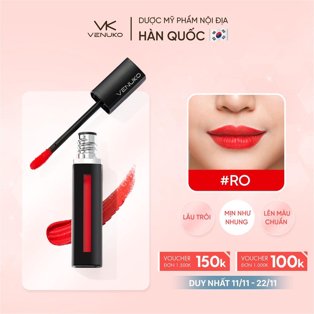 Son Venuko Tint 5ml màu Đỏ Cam - RO