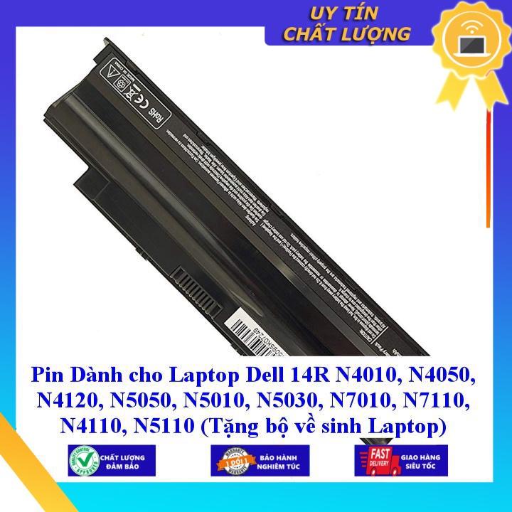 Pin dùng cho Laptop Dell 14R N4010 N4050 N4120 N5050 N5010 N5030 N7010 N7110 N4110 N5110 - Hàng Nhập Khẩu MIBAT373