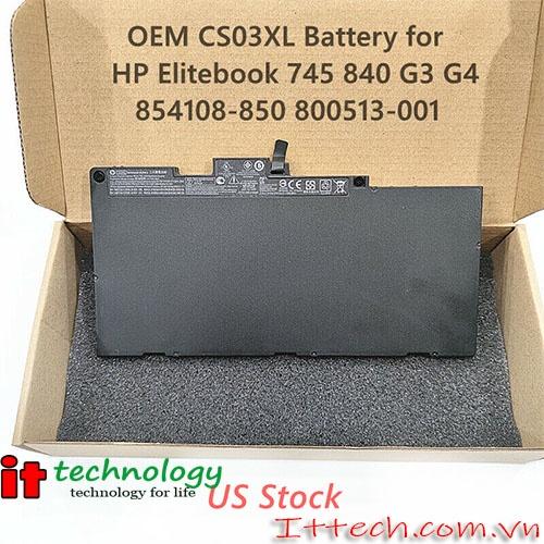 Pin Laptop Dùng Cho HP EliteBook 840G3 840G4 850G3 850G4