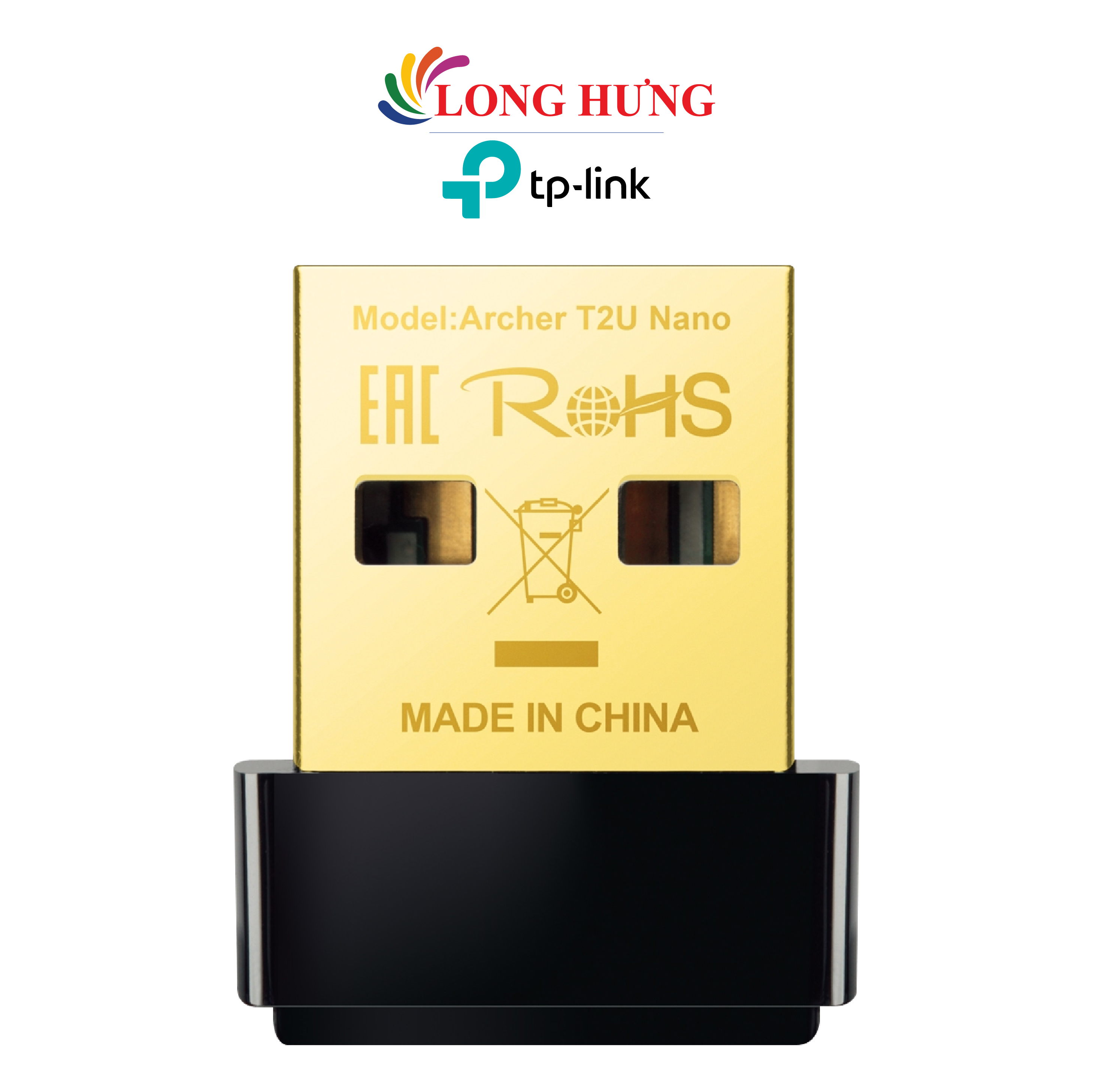 USB Wifi AC600 TP-Link Archer T2U Nano - Hàng chính hãng