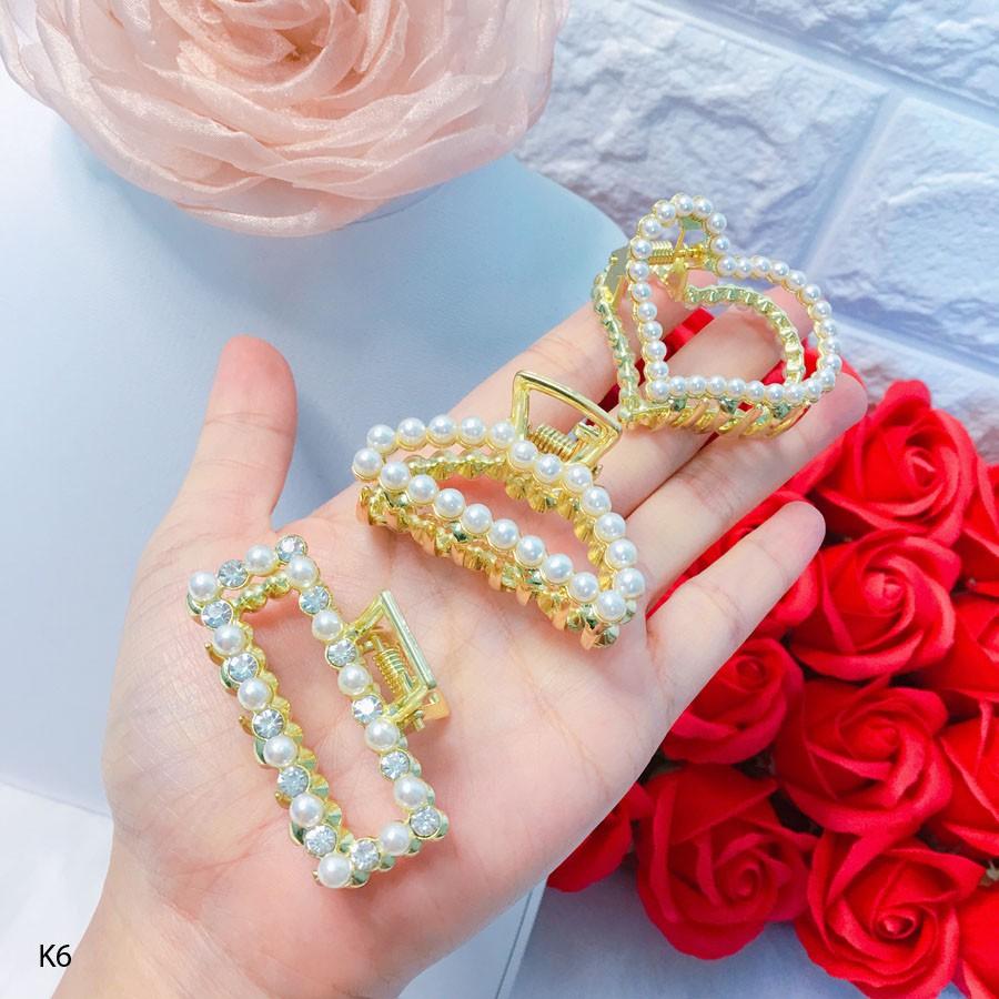 Set 3 kẹp tóc phong cách Hàn Quốc