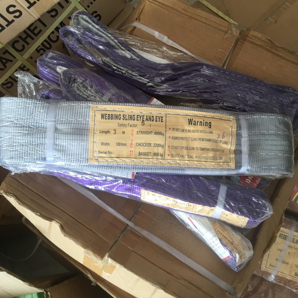 Dây Cáp Vải Cẩu Hàng (Dây Bẹ - Đủ Size) capthepgiasi