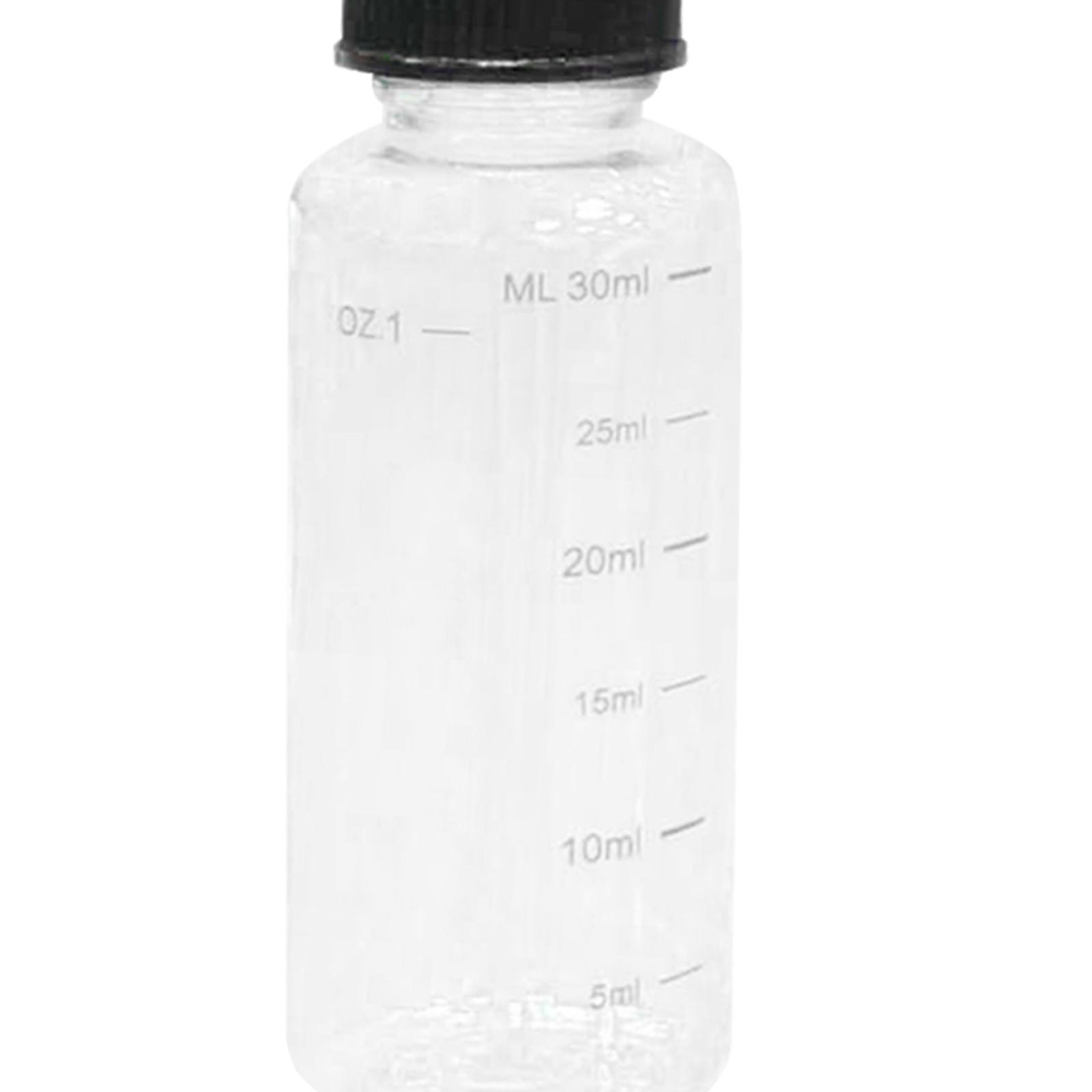 5x 30/60/100/120/250 / 500ml Storage  Ink Bottle with - 30ML