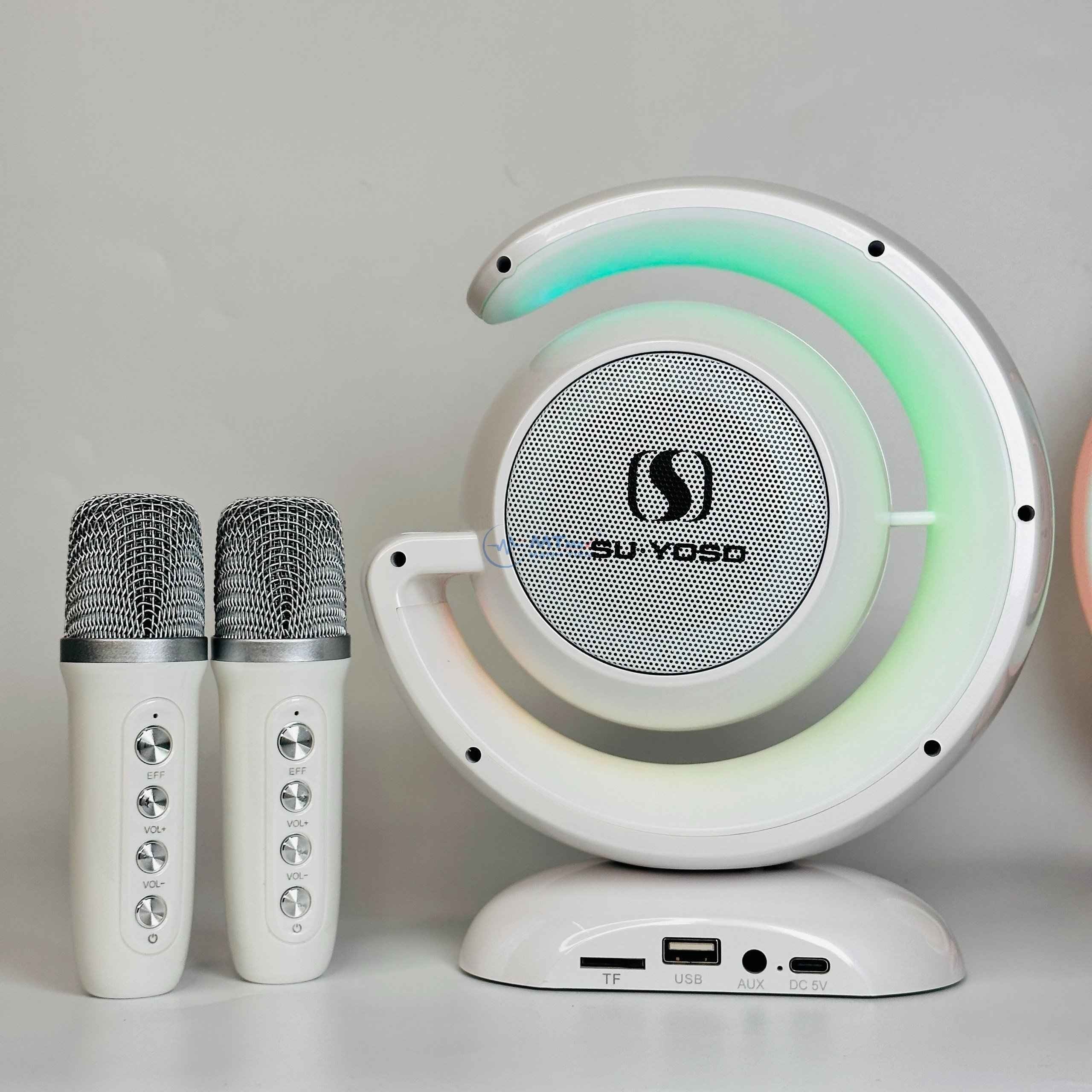 Loa Bluetooth YS110 - Tặng Kèm 2 Micro Không Dây, Hỗ Trợ Kết Nối Bluetooth. AUX. Khe Cắm Thẻ Nhớ TF, Sự Lựa Chọn Lý Tưởng Cho Những Ai Yêu Thích Âm Nhạc Hàng Chính Hãng