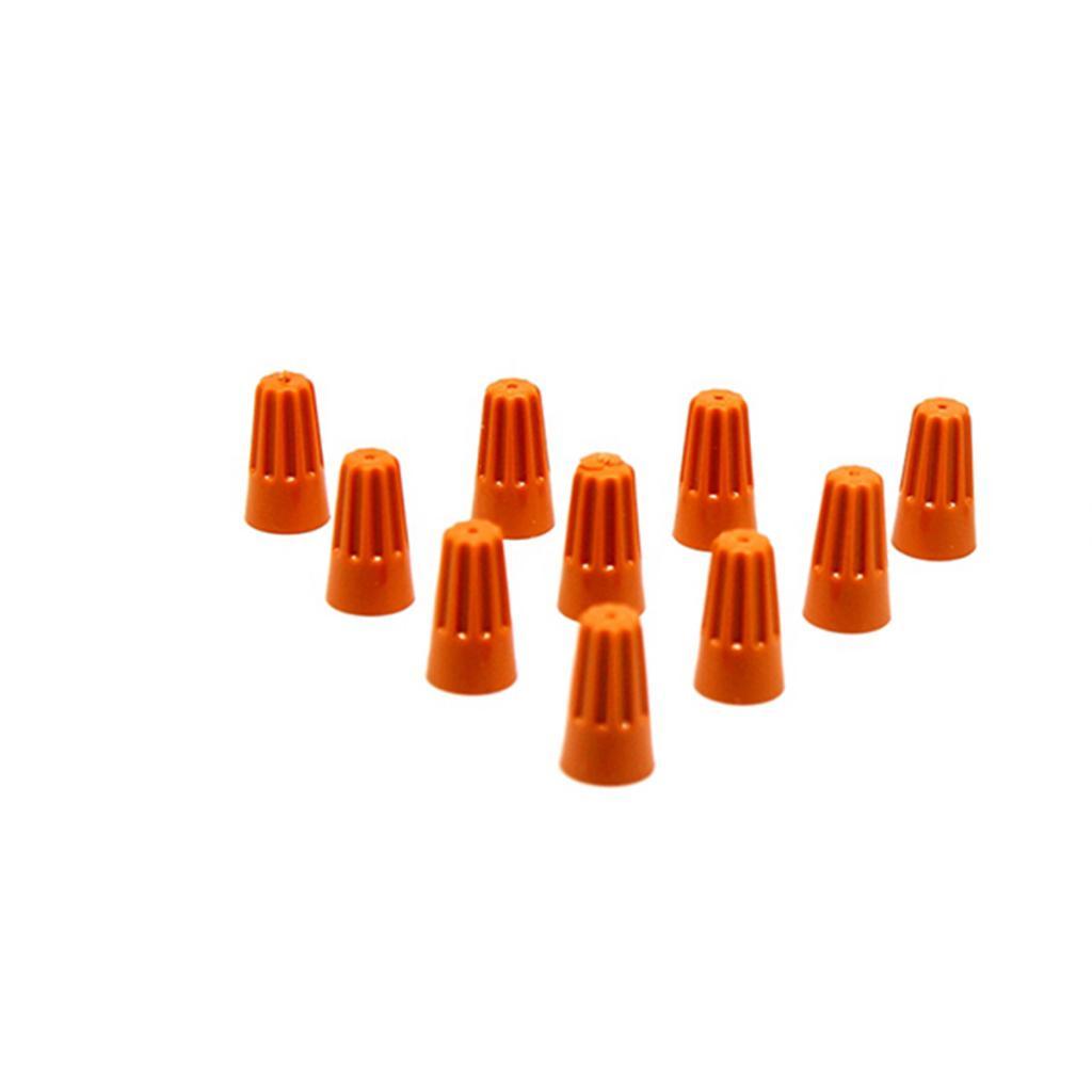 100PCS Winged Wire Connectors Twist-On Easy Screw On Caps Blue Assortment