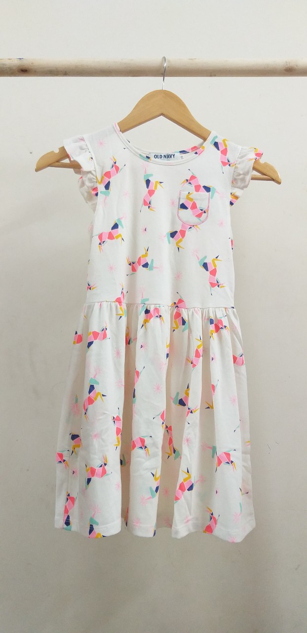 Váy cotton vải xuất dư mới về cho bé size đại 18-39kg