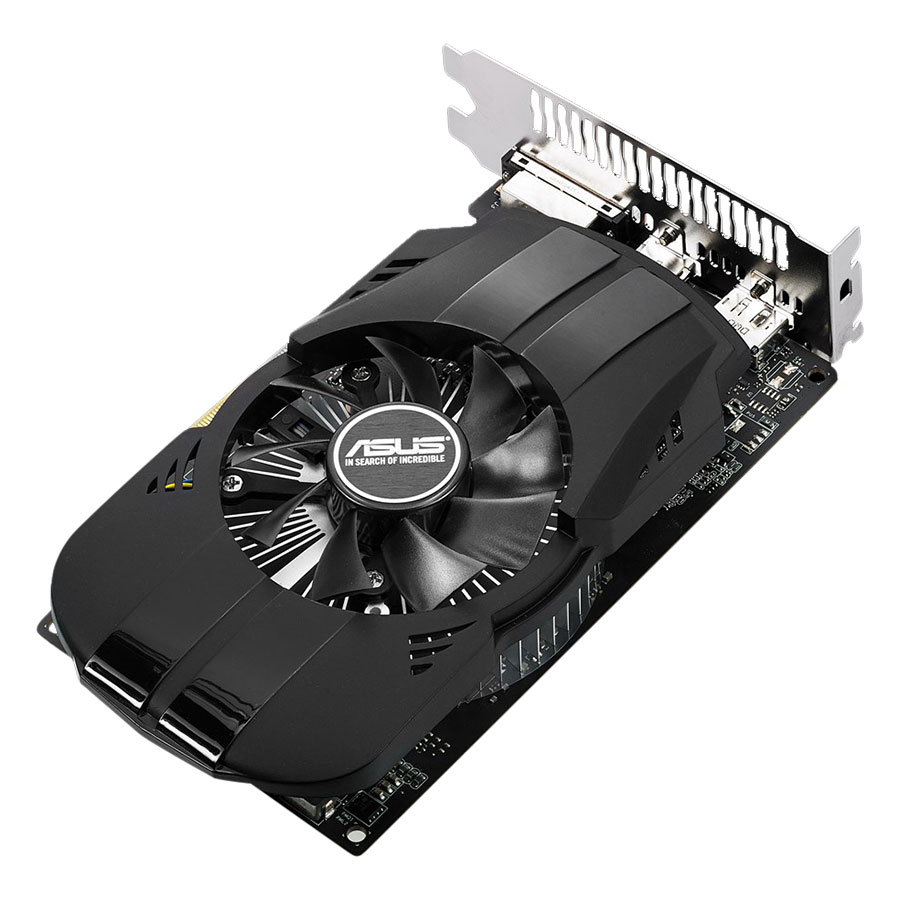 Card Màn Hình VGA ASUS PH-GTX1050TI 4GB 128bit 1Fan HDMI DVI DP - Hàng Chính Hãng