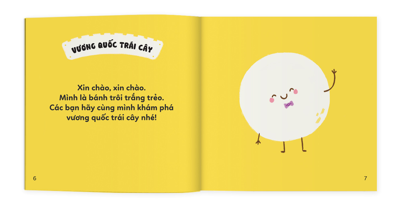 Sách Ehon Nhật Bản - Combo 3 cuốn Vương quốc trái cây  - Dành cho trẻ từ 0 - 3 tuổi
