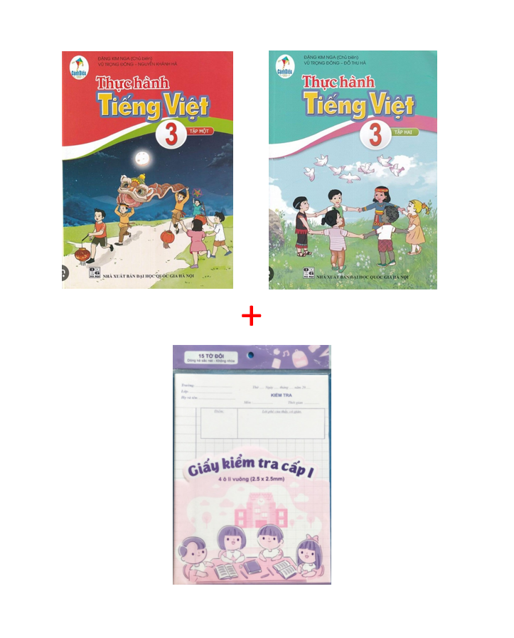 Sách - Combo Thực hành tiếng việt 3 - tập 1 + 2