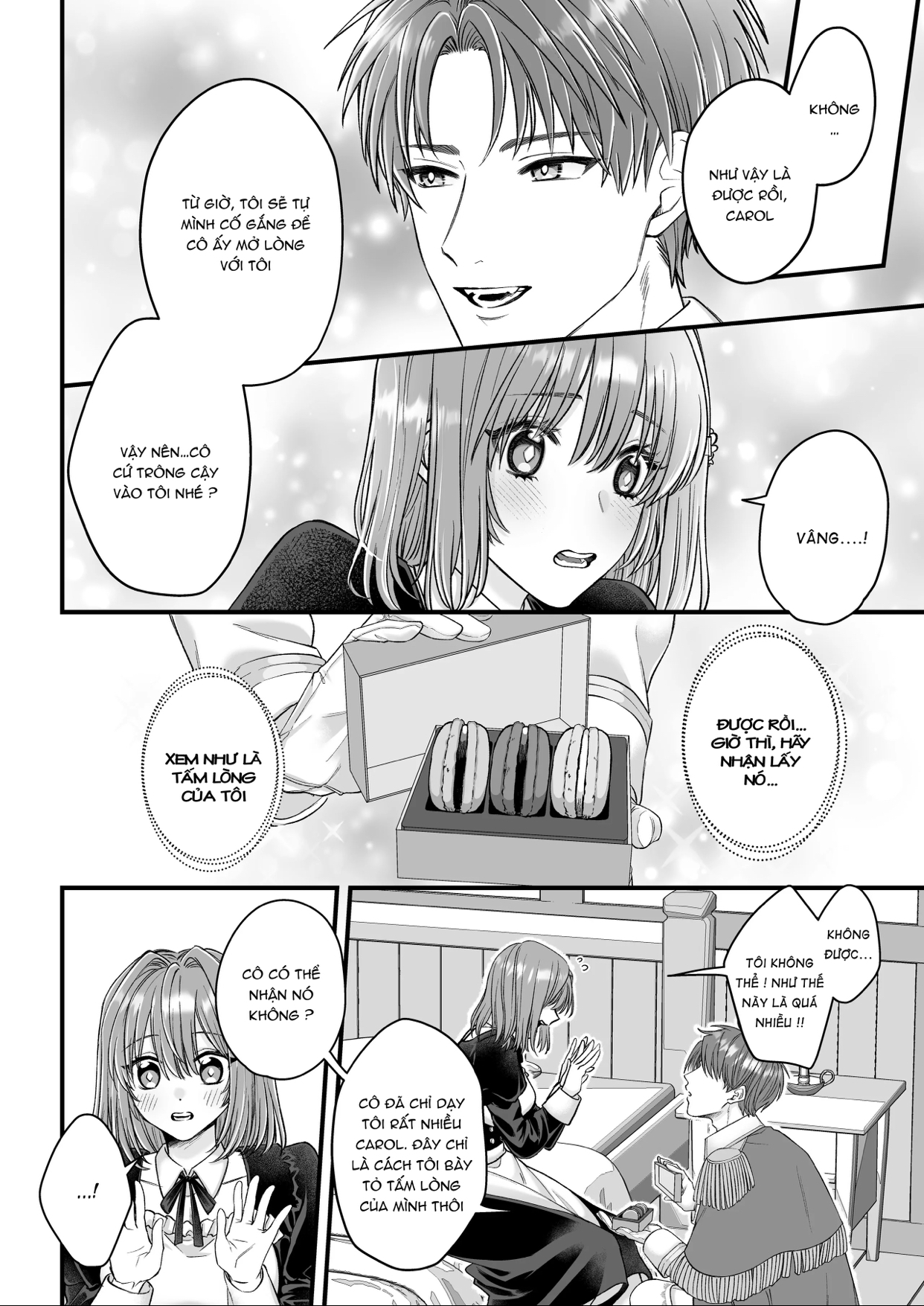 tôi trở thành npc trong otome game và không thể từ chối làm tình chapter 1.2 4