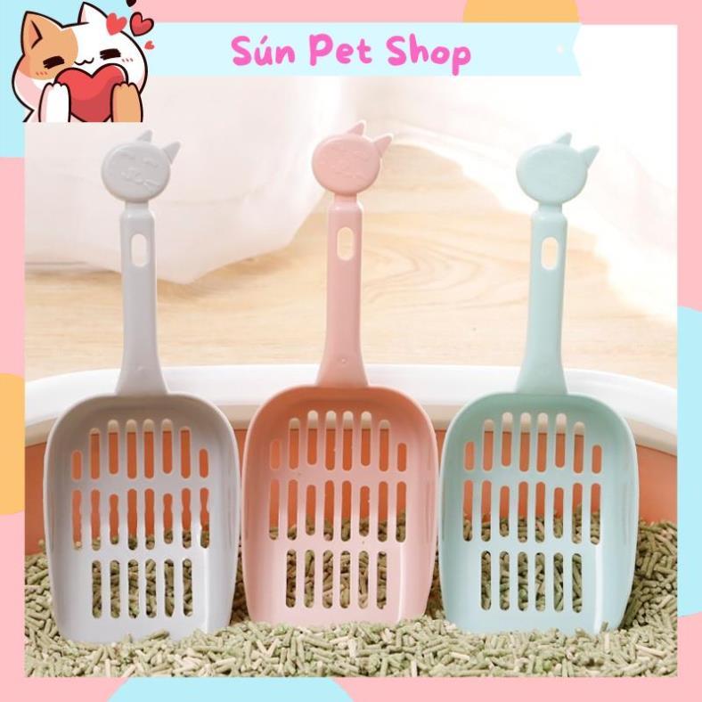 Xẻng nhựa xúc cát vệ sinh cho thú cưng