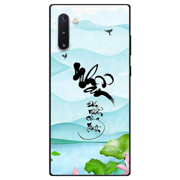 Ốp lưng dành cho Samsung Note 10 / Note 10 Plus - Thư Pháp Nhẫn