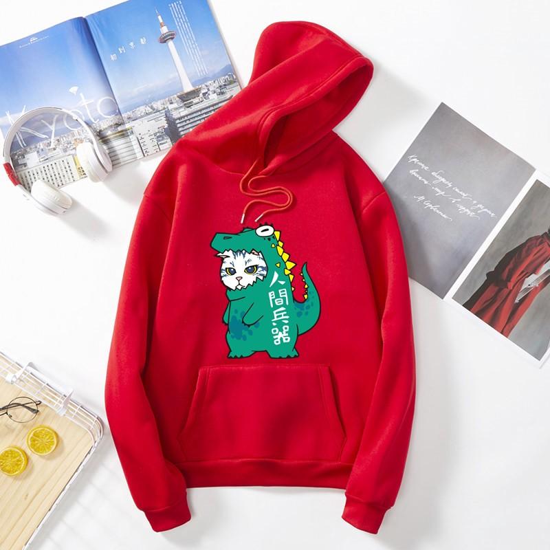 Áo hoodie goyangi Khủng Long oversize