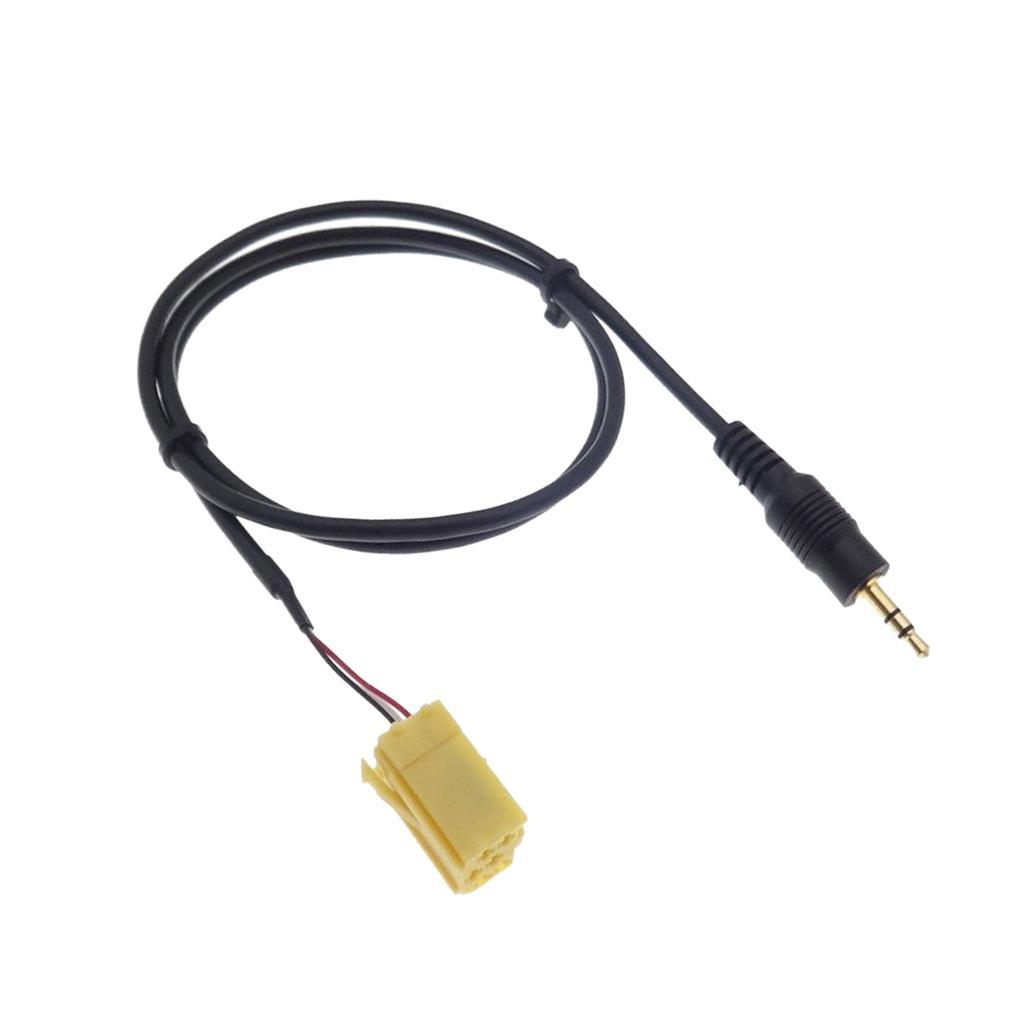 3.5mm Car Aux Cable for 206, 207, 307, 308 Citroen Sega C2