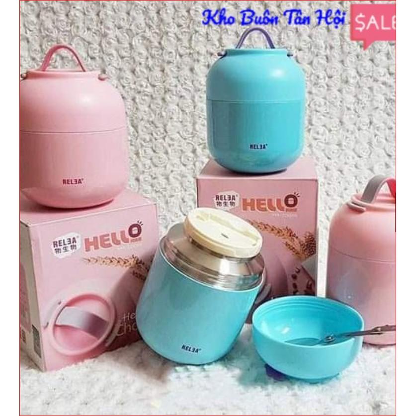 BÌNH Ủ CHÁO, BÌNH GIỮ NHIỆT RELEA 700ml