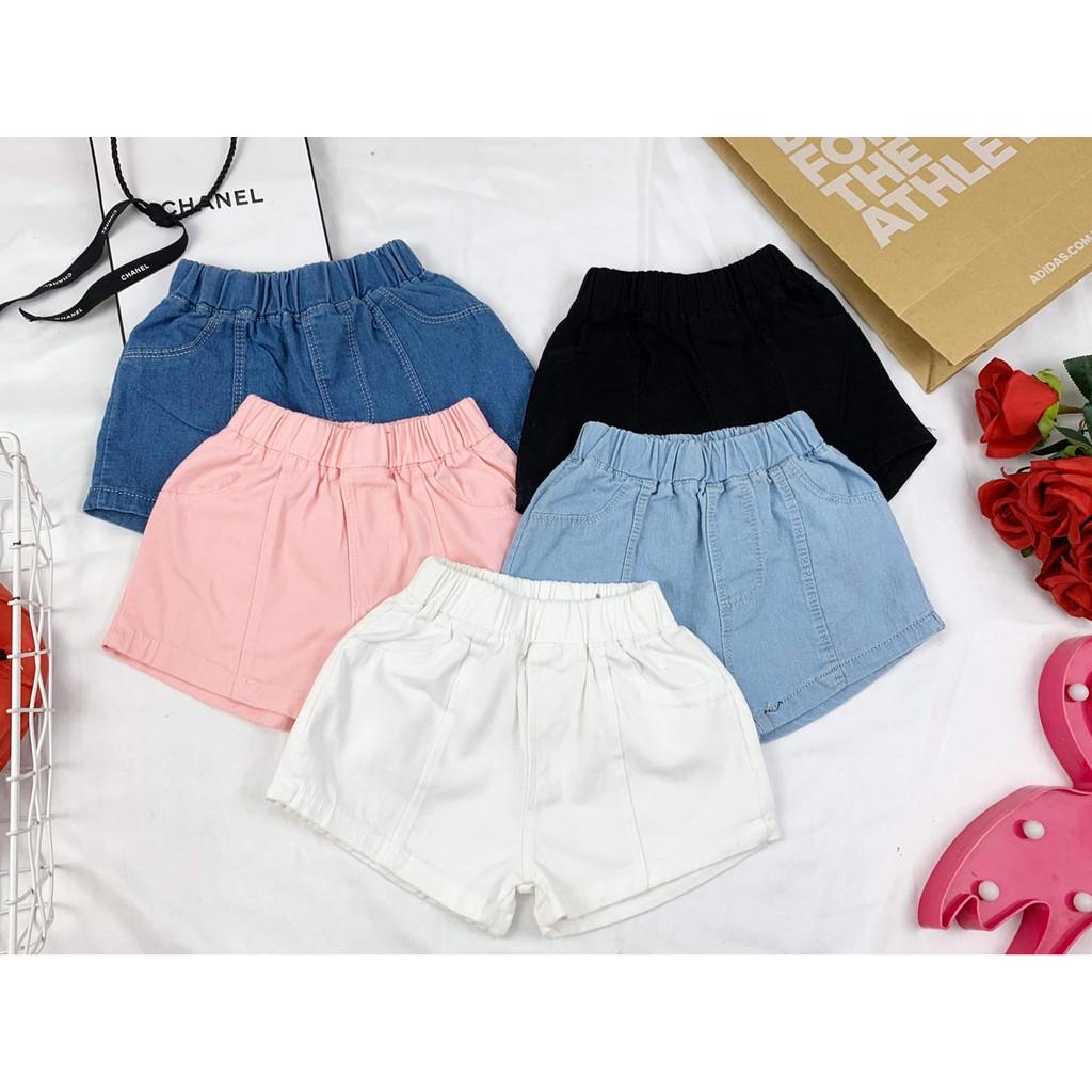 (Size 7-30kg)Quần sooc bé gái ,  mềm mát,co giãn 4 chiều