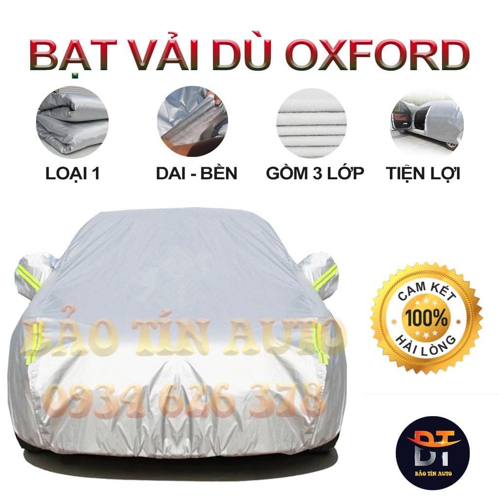 Bạt phủ trùm bảo vệ xe ô tô vải dù Oxford loại 1 che nắng, mưa chống nóng cao cấp 4,5,7 chỗ