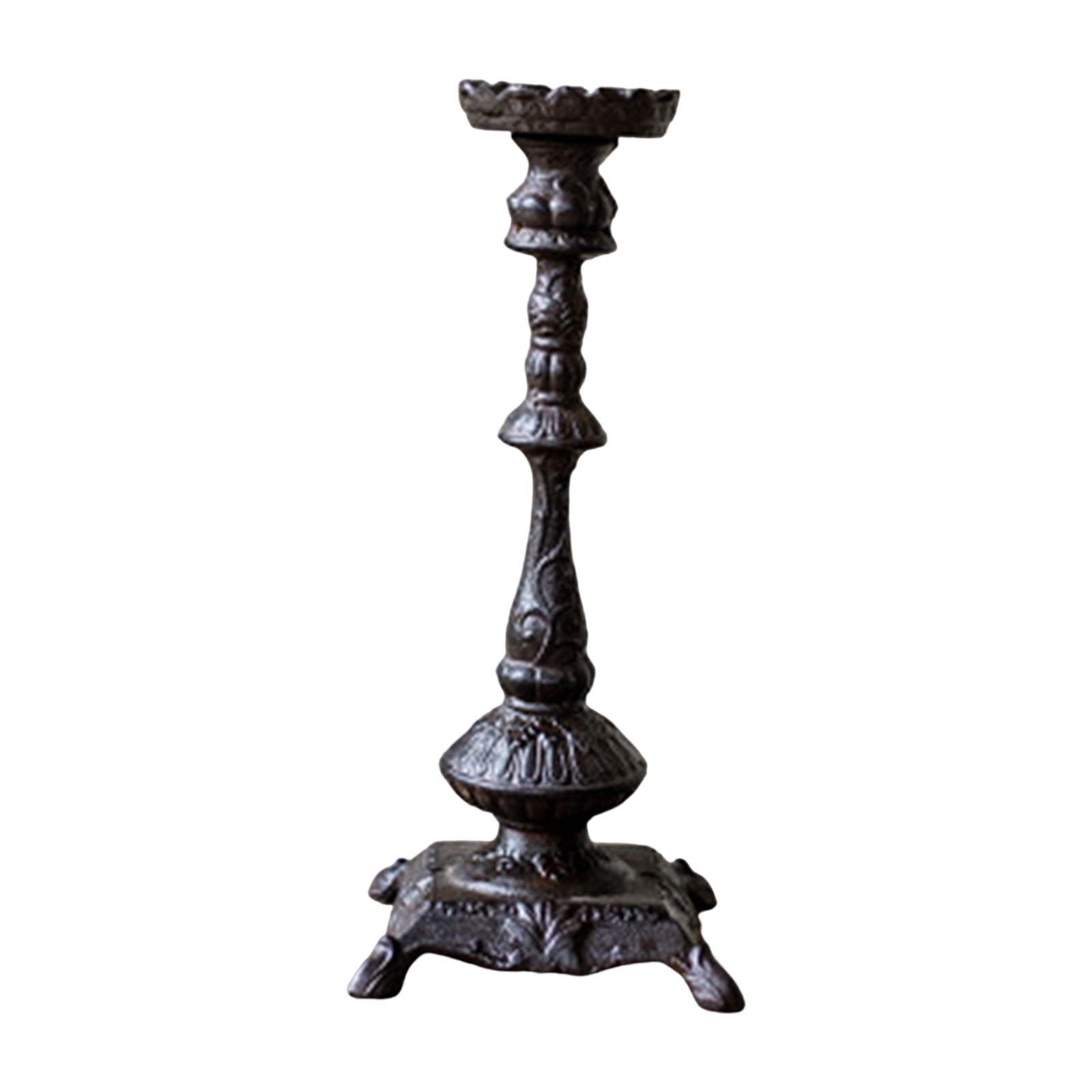 Metal Candelabra Rustic for Candlelight Dinner Props Dining Table Decor