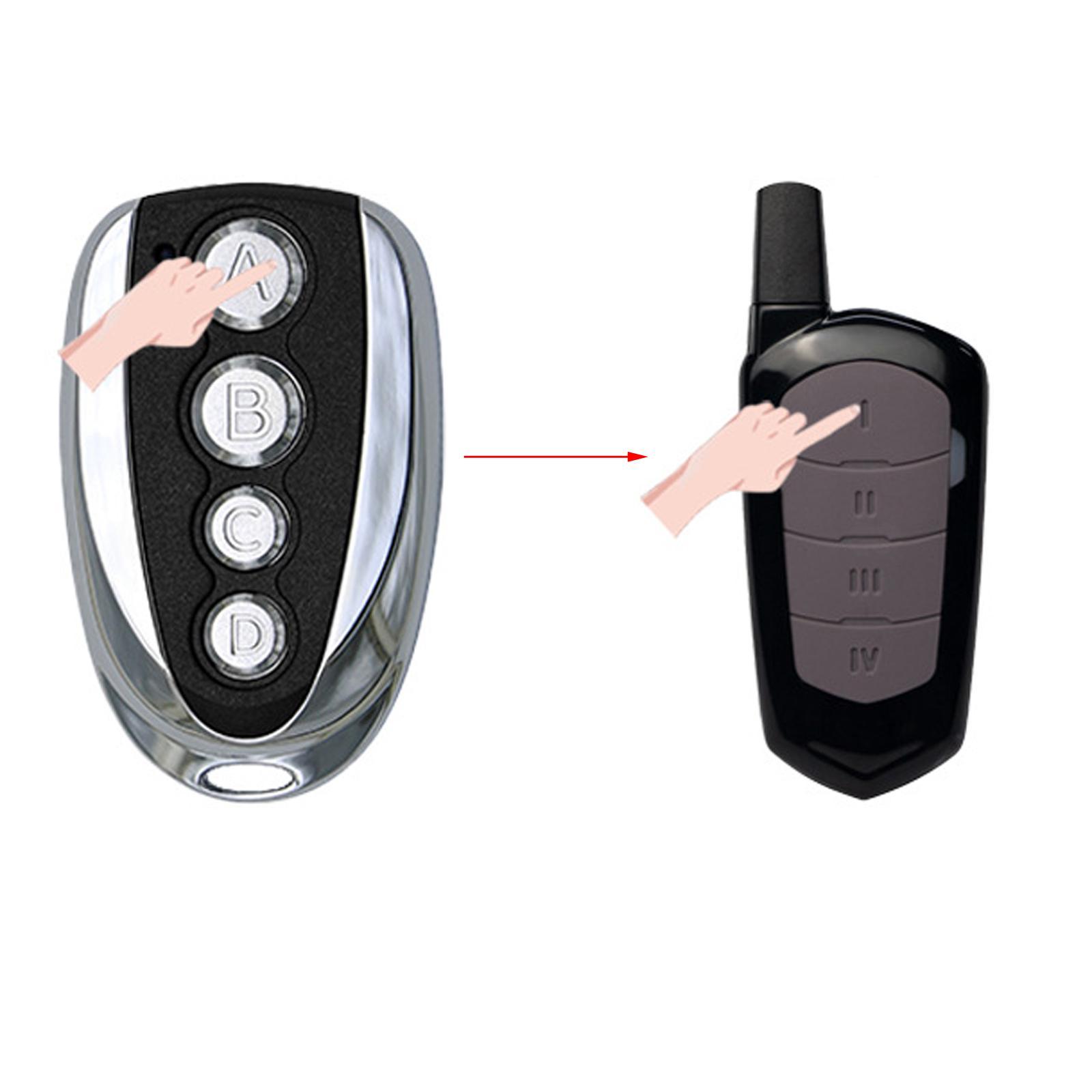 Remote Control Key Fob Electric Gate Portable Cloning Key Fob Remote Control